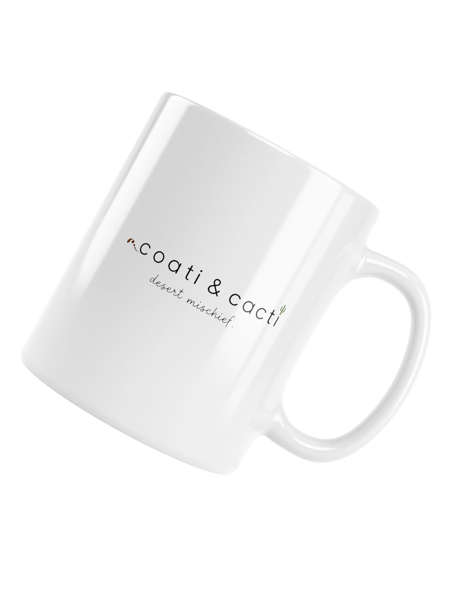 Tiny Chaos, Big Coffee Coati Mug product image (6)