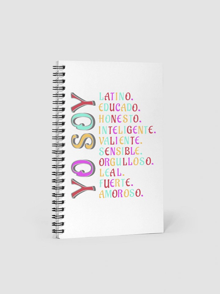Yo Soy I Am Spiral Notebook product image (2)