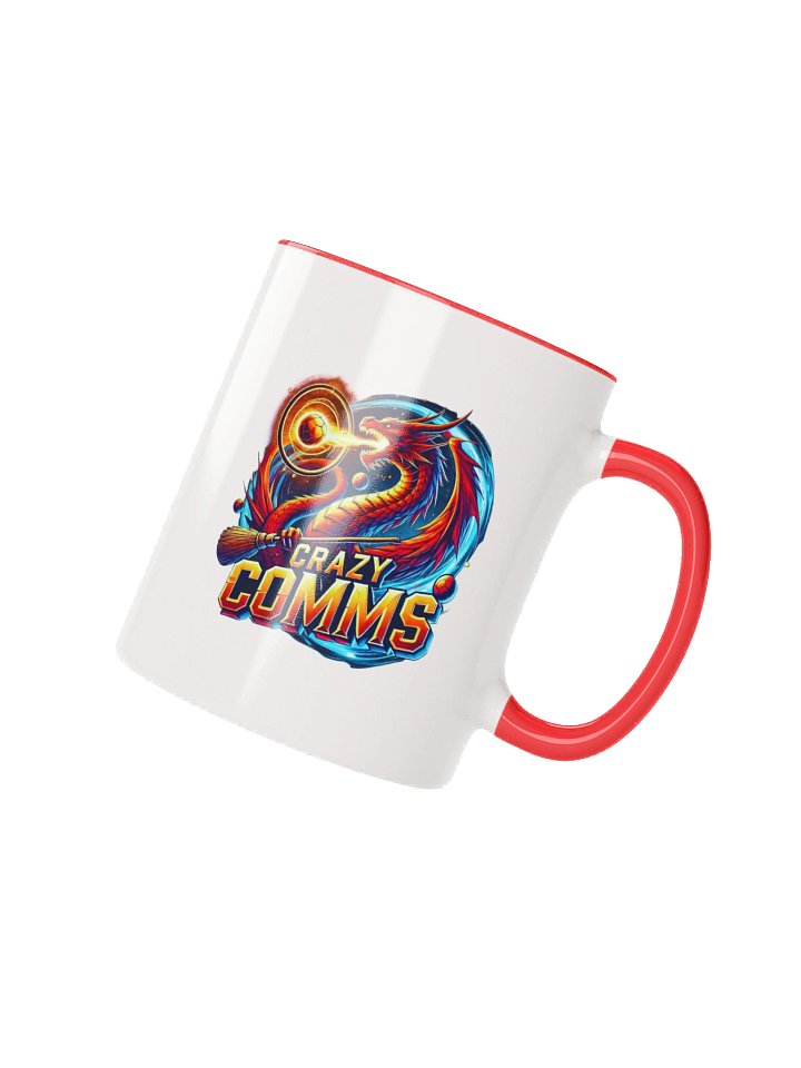 Crazy Comms Team Ceramic Mug with Color Inside product image (3)
