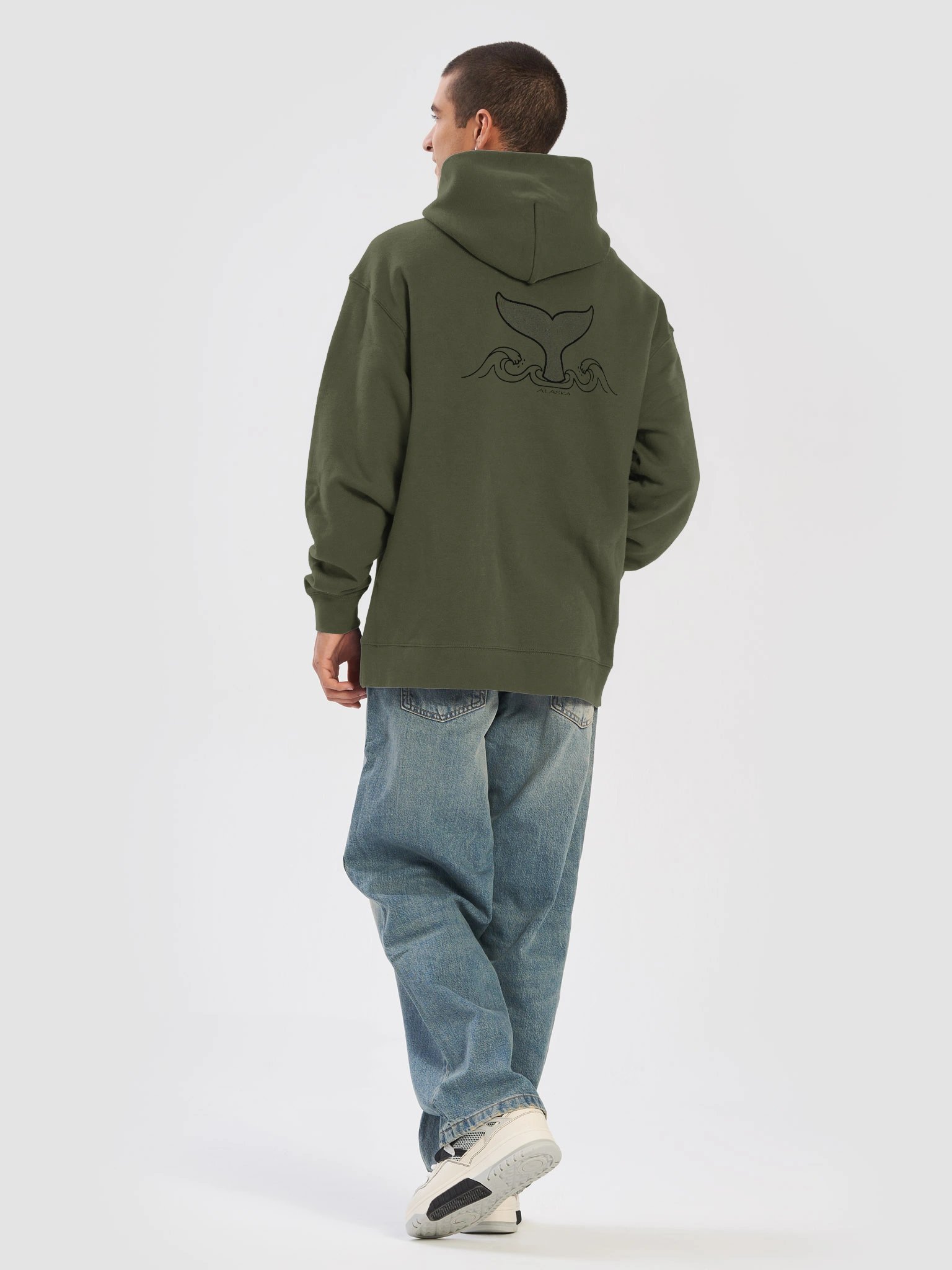 DELUXE "WHALE TAIL" OVERSIZED HOODY product image (32)