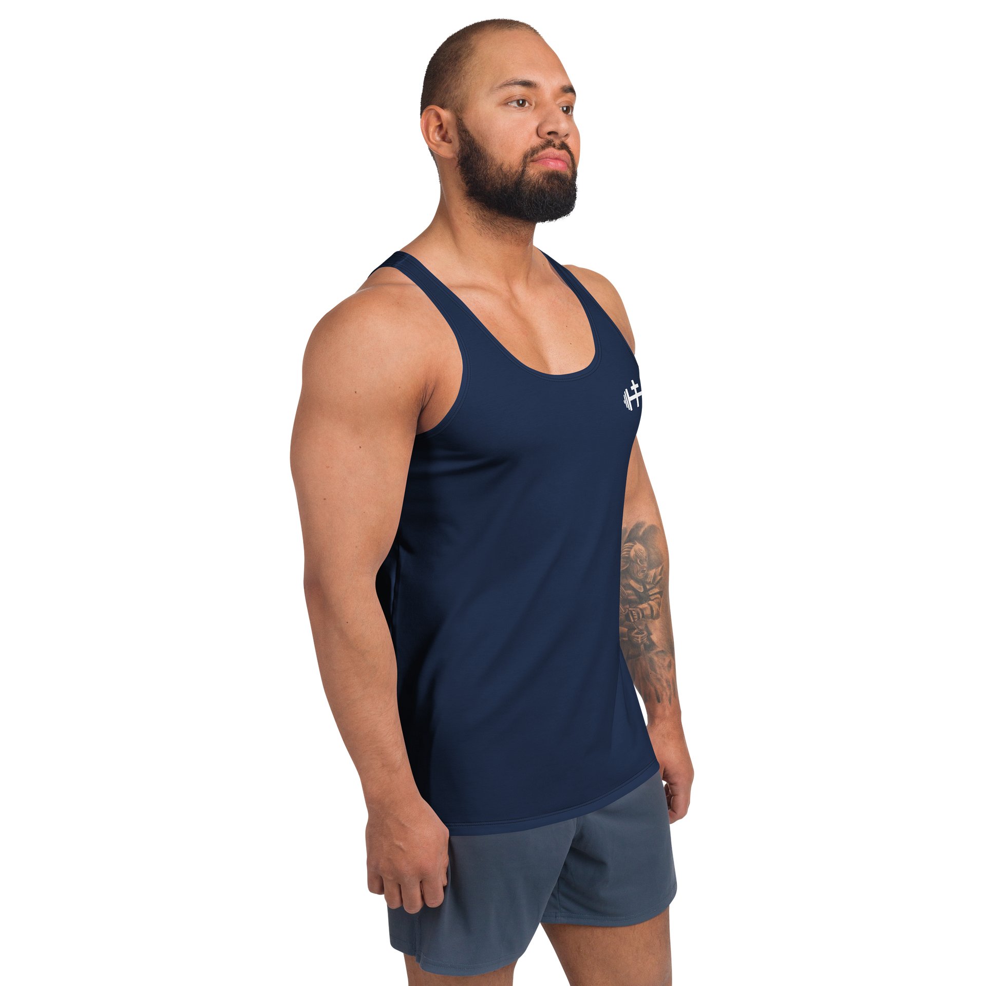 His House Unisex Performance Tank - Navy product image (3)