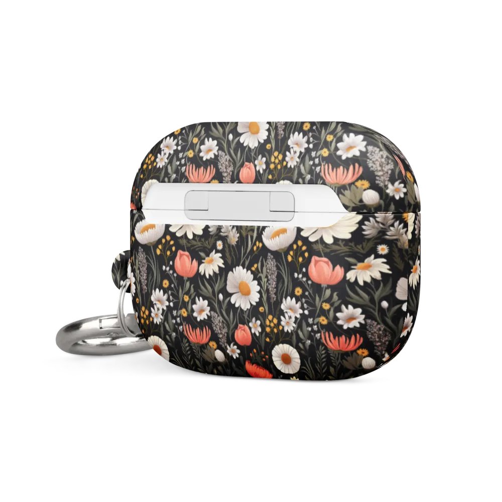 Blossom Elegance: Noir Garden All-Over Print AirPods® Pro Gen 1 and 2 Gen 1 and 2, Gen 3 Cases product image (6)