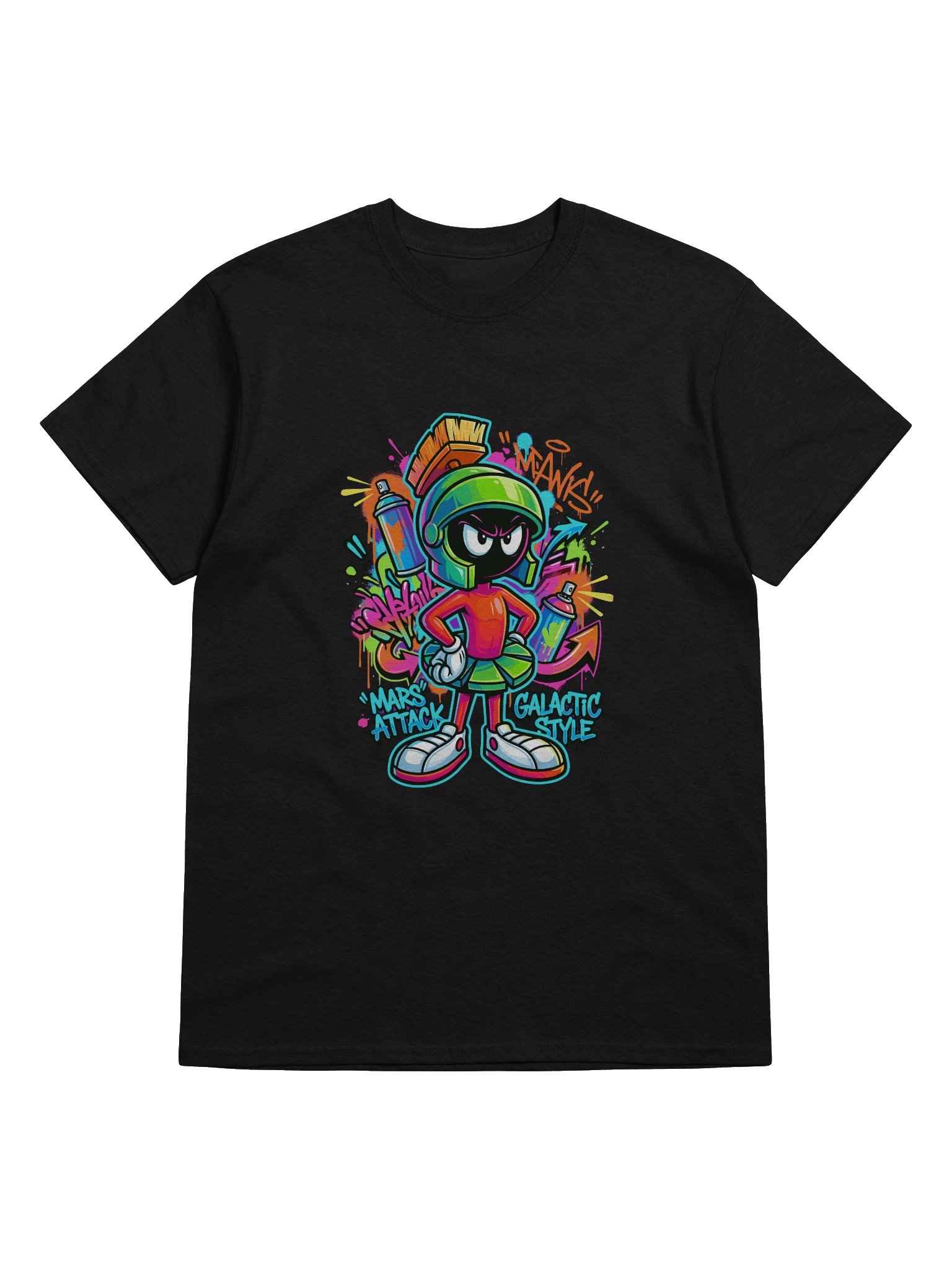 Marvin graffiti t-shirt product image (39)