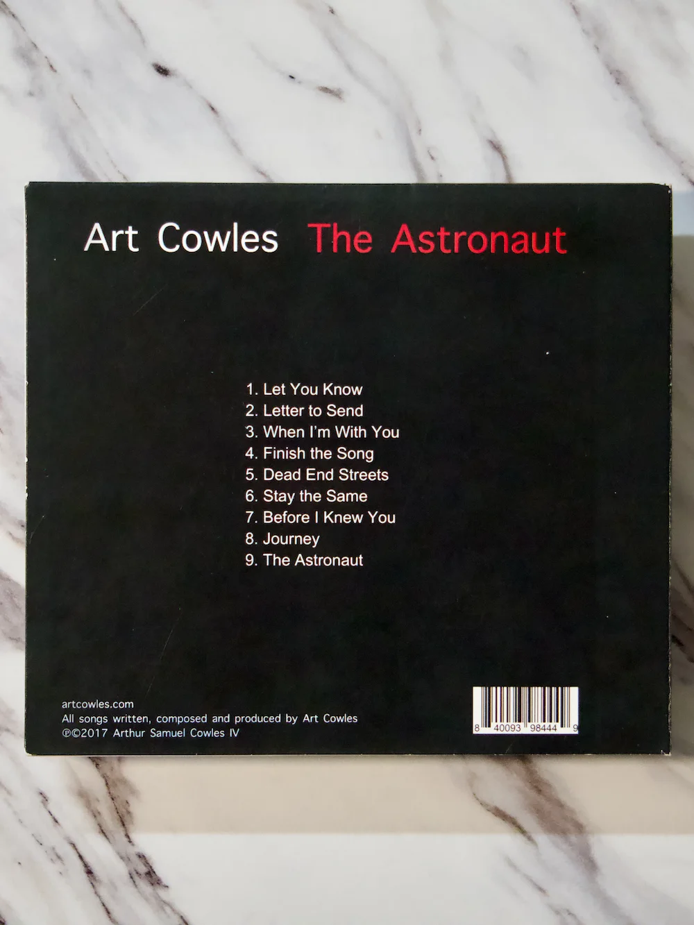 The Astronaut CD product image (2)