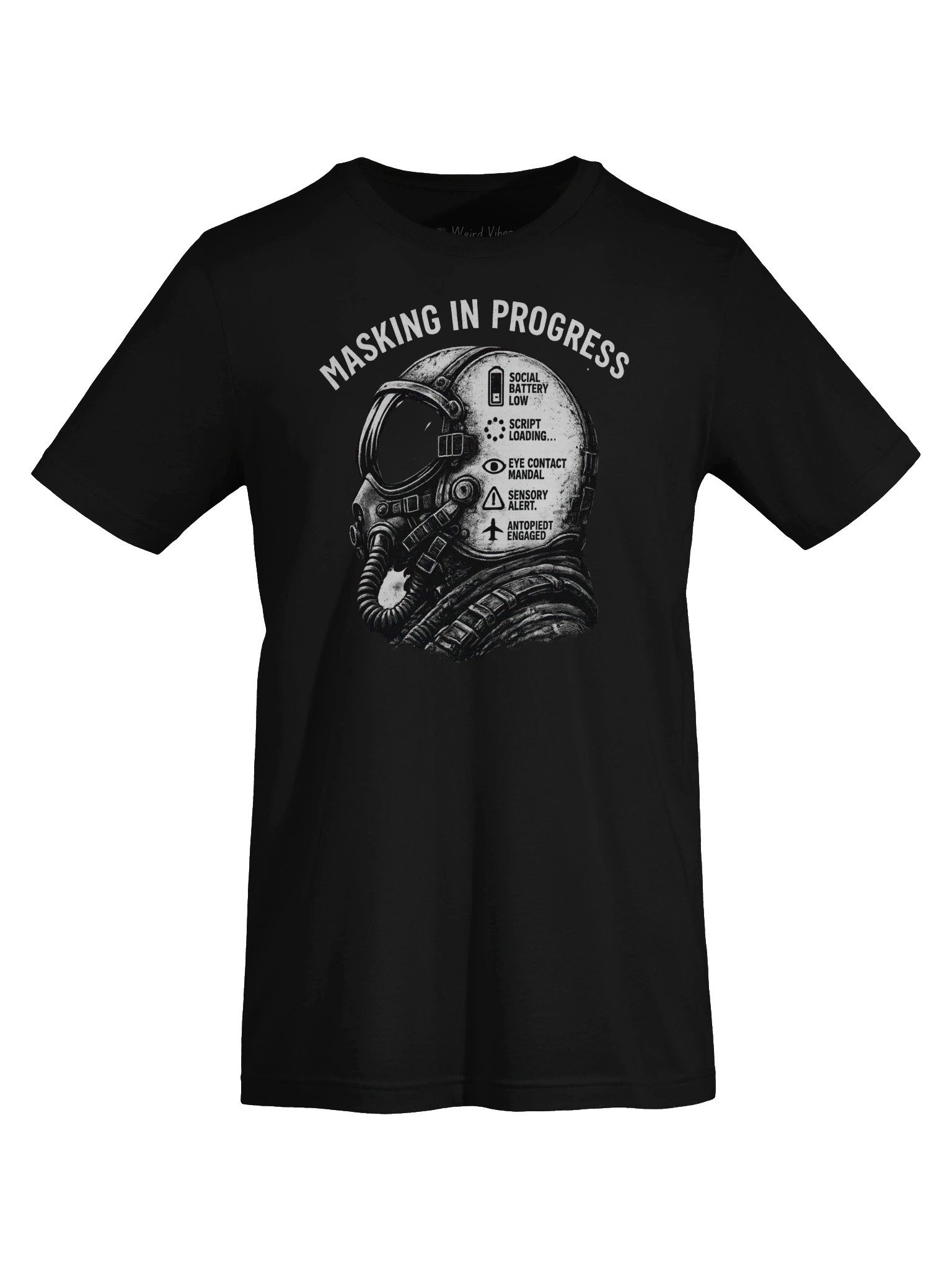 Masking in Progress- Dark Color Tee product image (5)