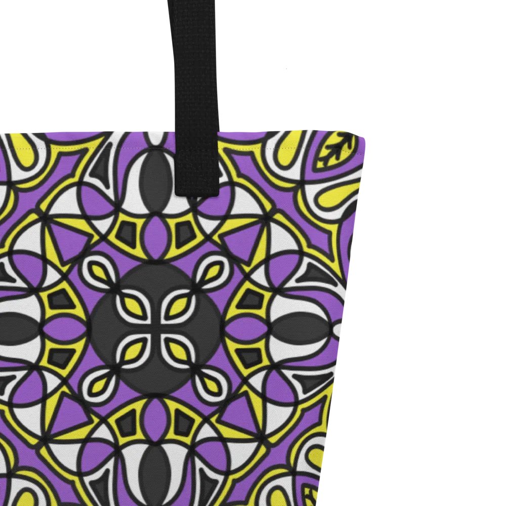 Non-Binary Abstract Tote product image (3)