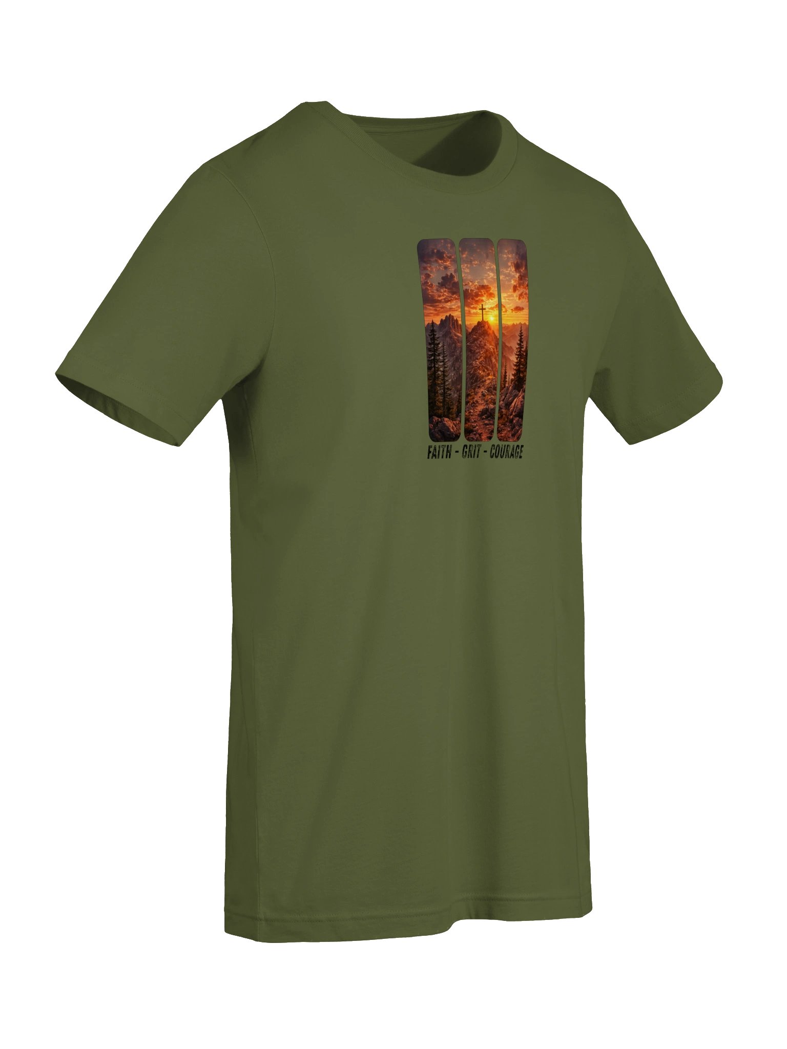 Faith, Grit, Courage T-Shirt product image (32)