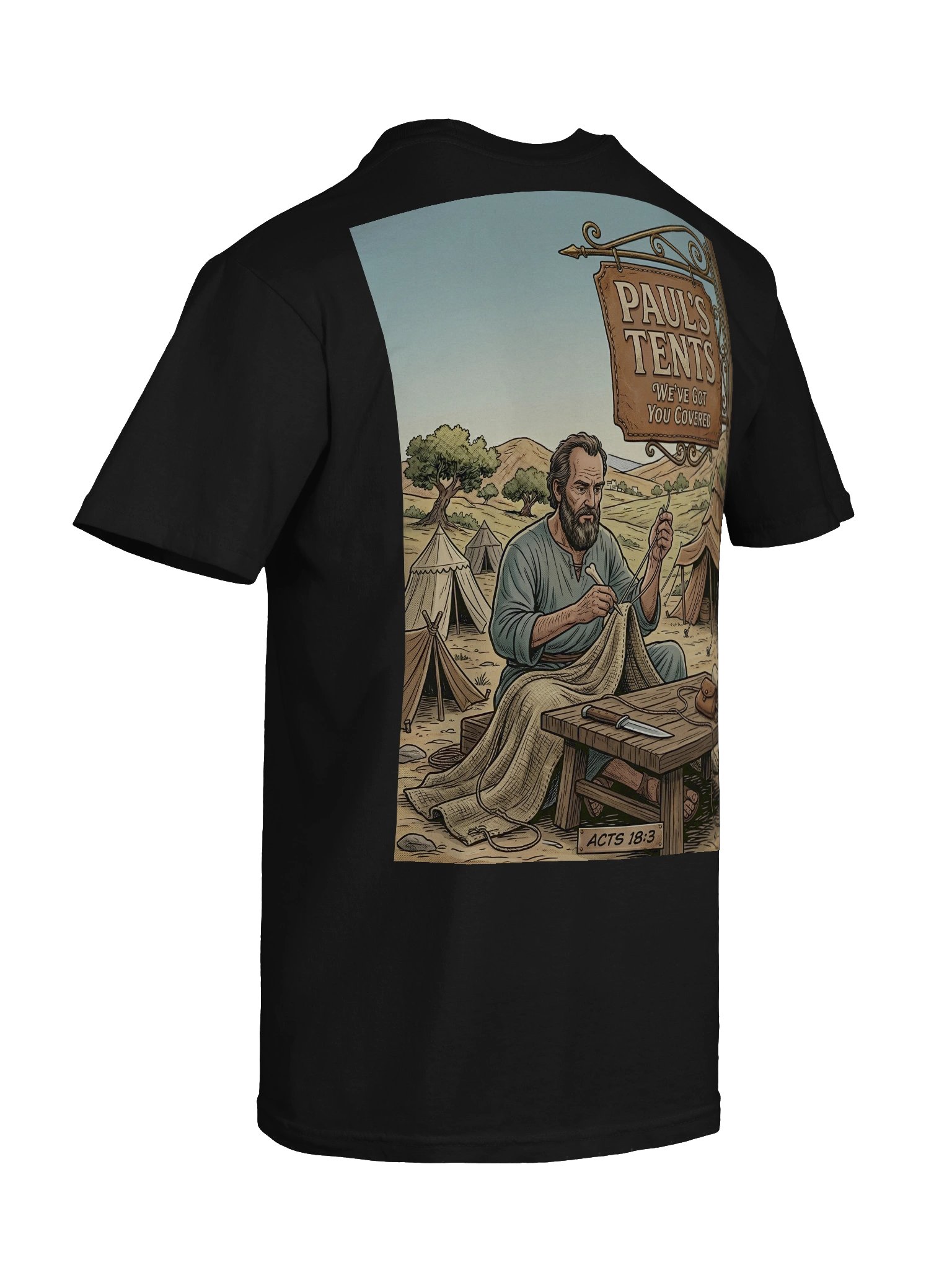 Paul's Tents Vintage Scripture Tee product image (8)