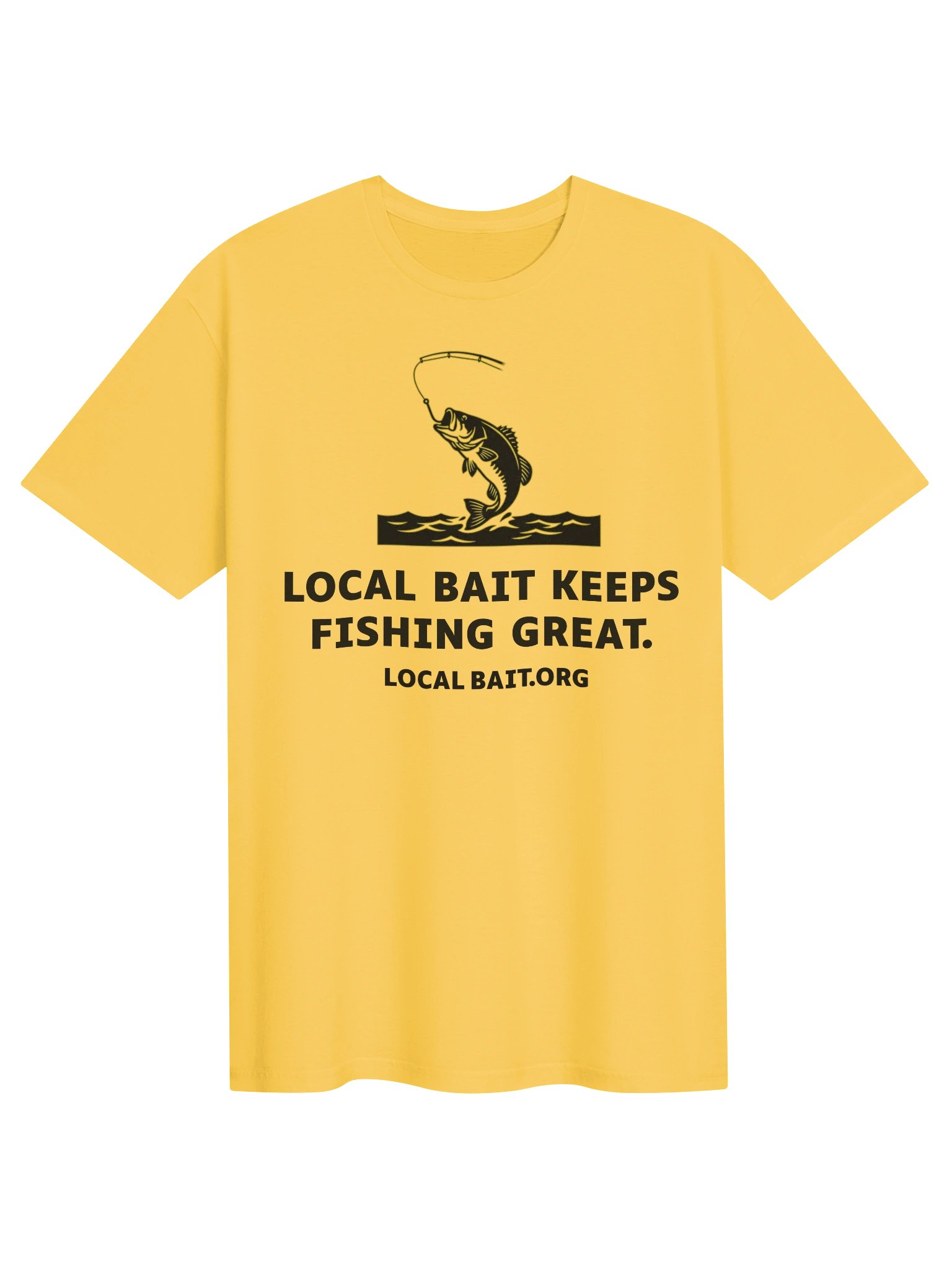 T-shirt (yellow) product image (1)