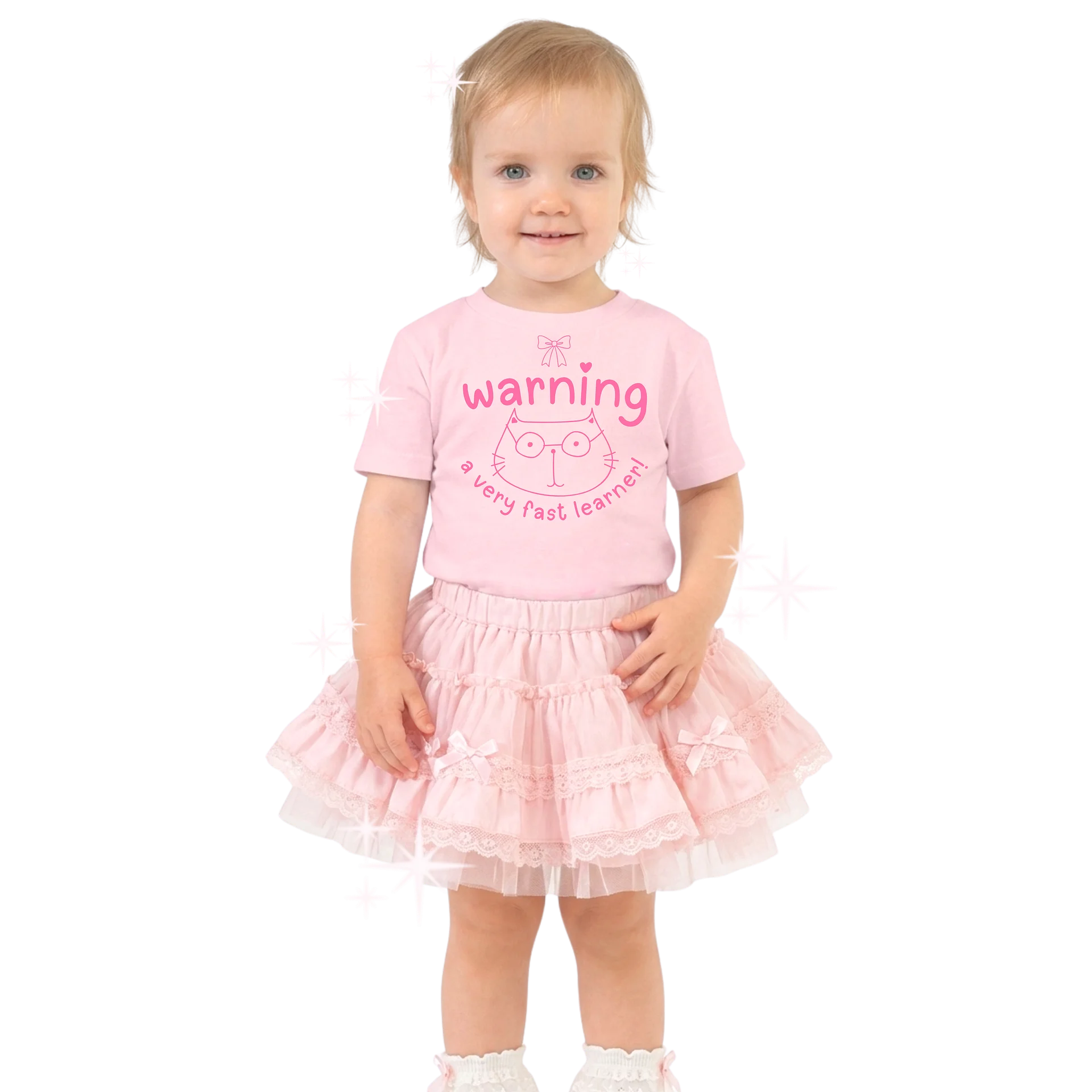 warning: a very fast learner!🩷Super Soft🪽Tee🩷 product image (2)