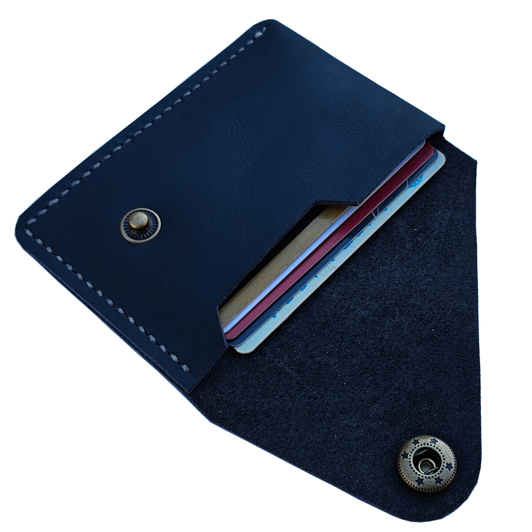 MEEBOY Handmade Leather Business Card Holder, Credit Card Wallet for Men and Women product image (10)