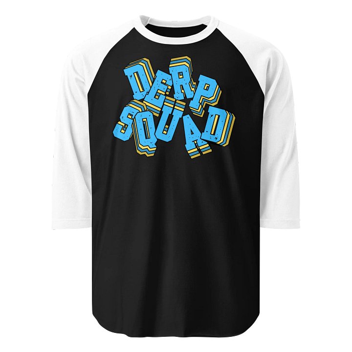Derp Squad TypeLettering Raglan T-Shirt product image (1)