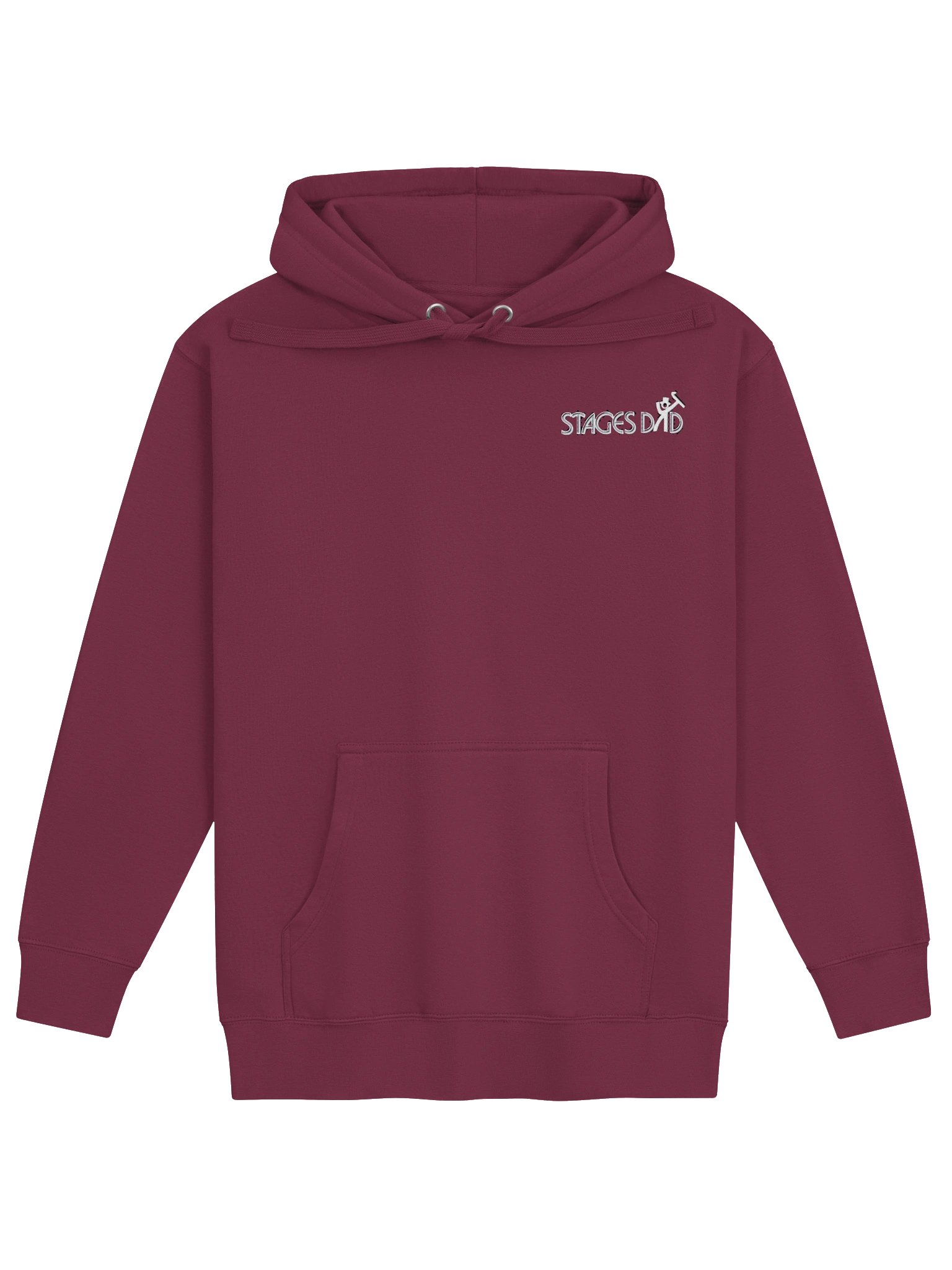 Unisex Cotton-Blend Hoodie with "Stages Dad" product image (13)