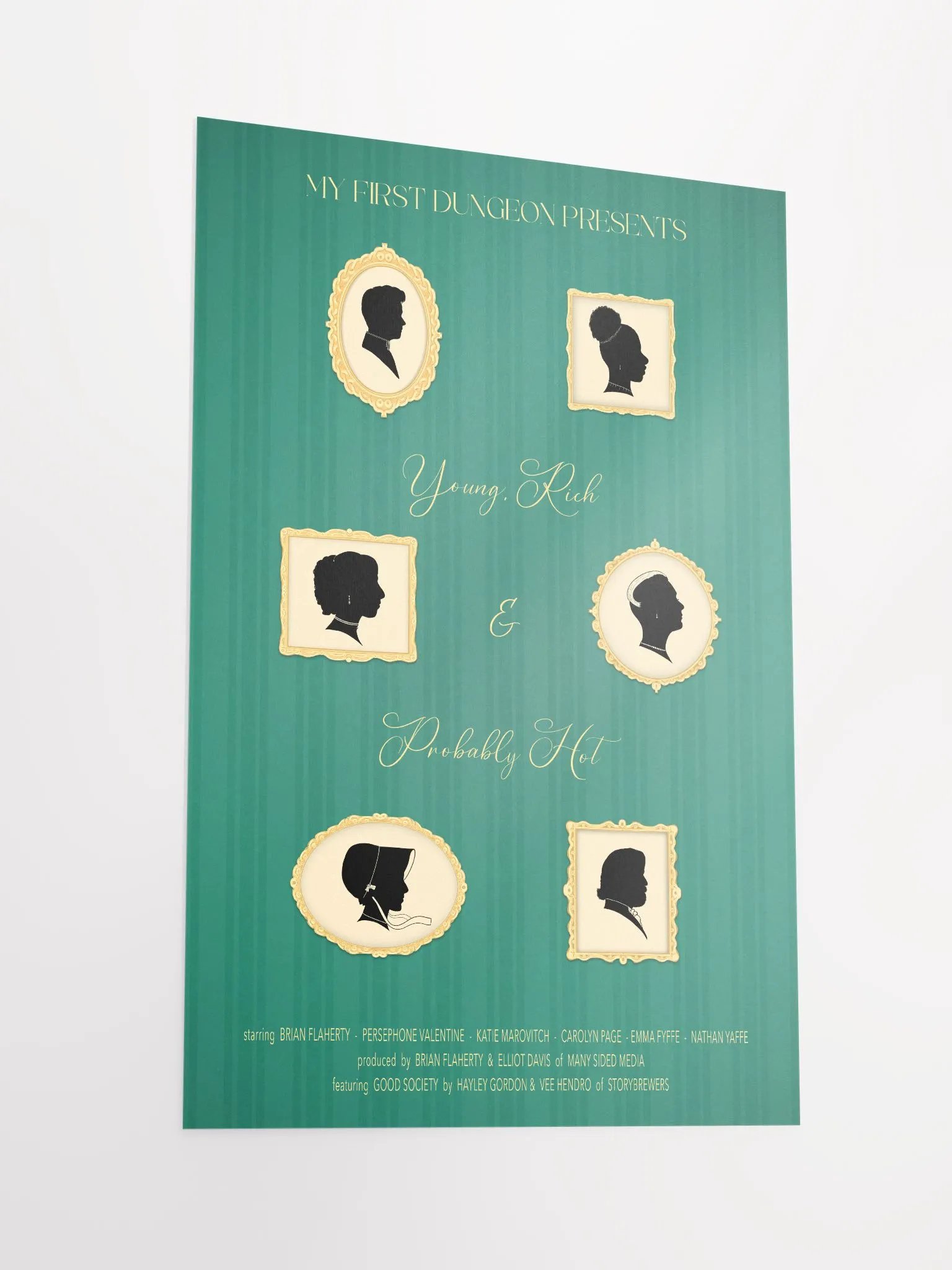 Young, Rich & Probably Hot - Good Society Poster product image (2)