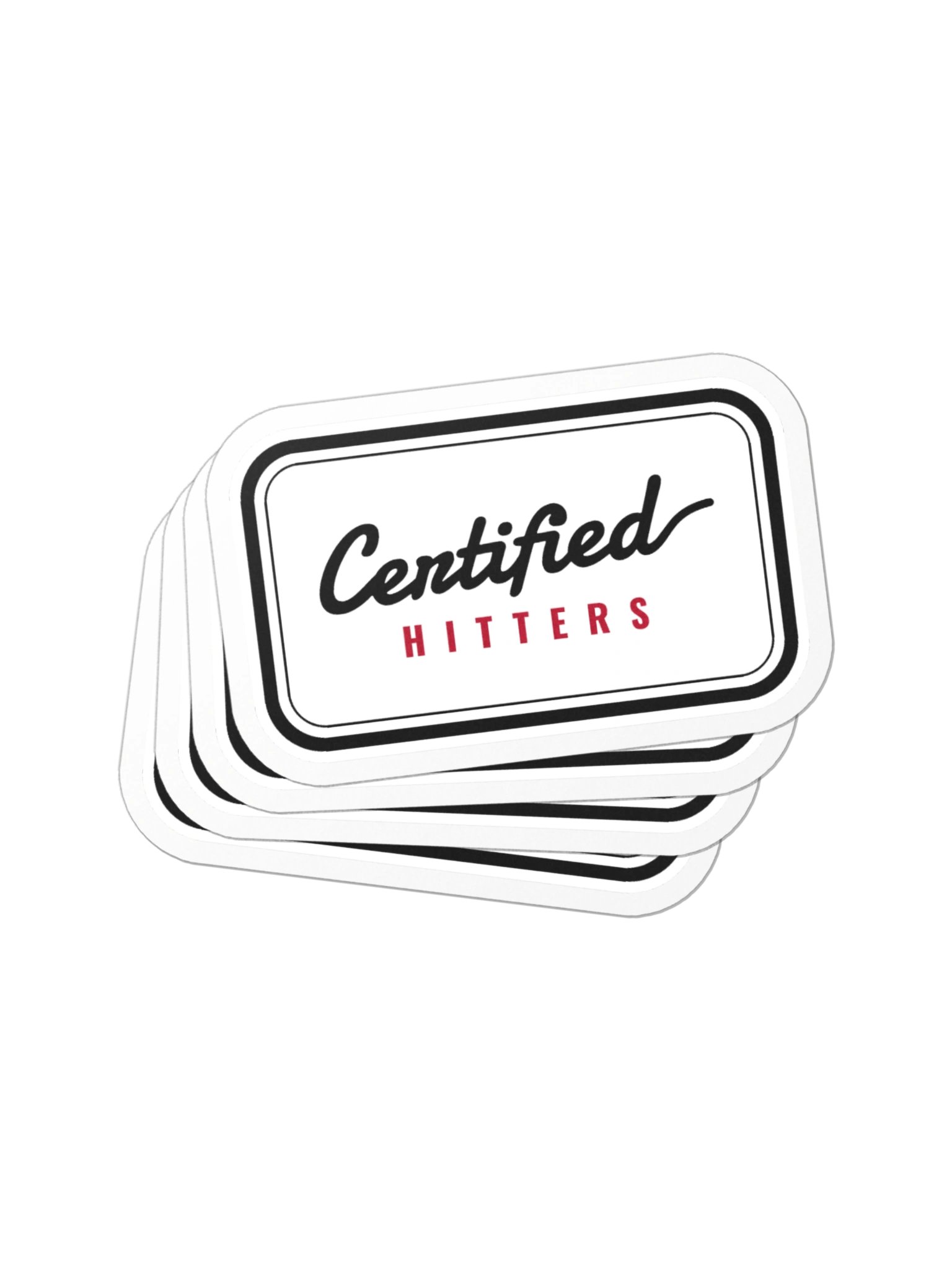 Certified Hitters Patch - White product image (2)