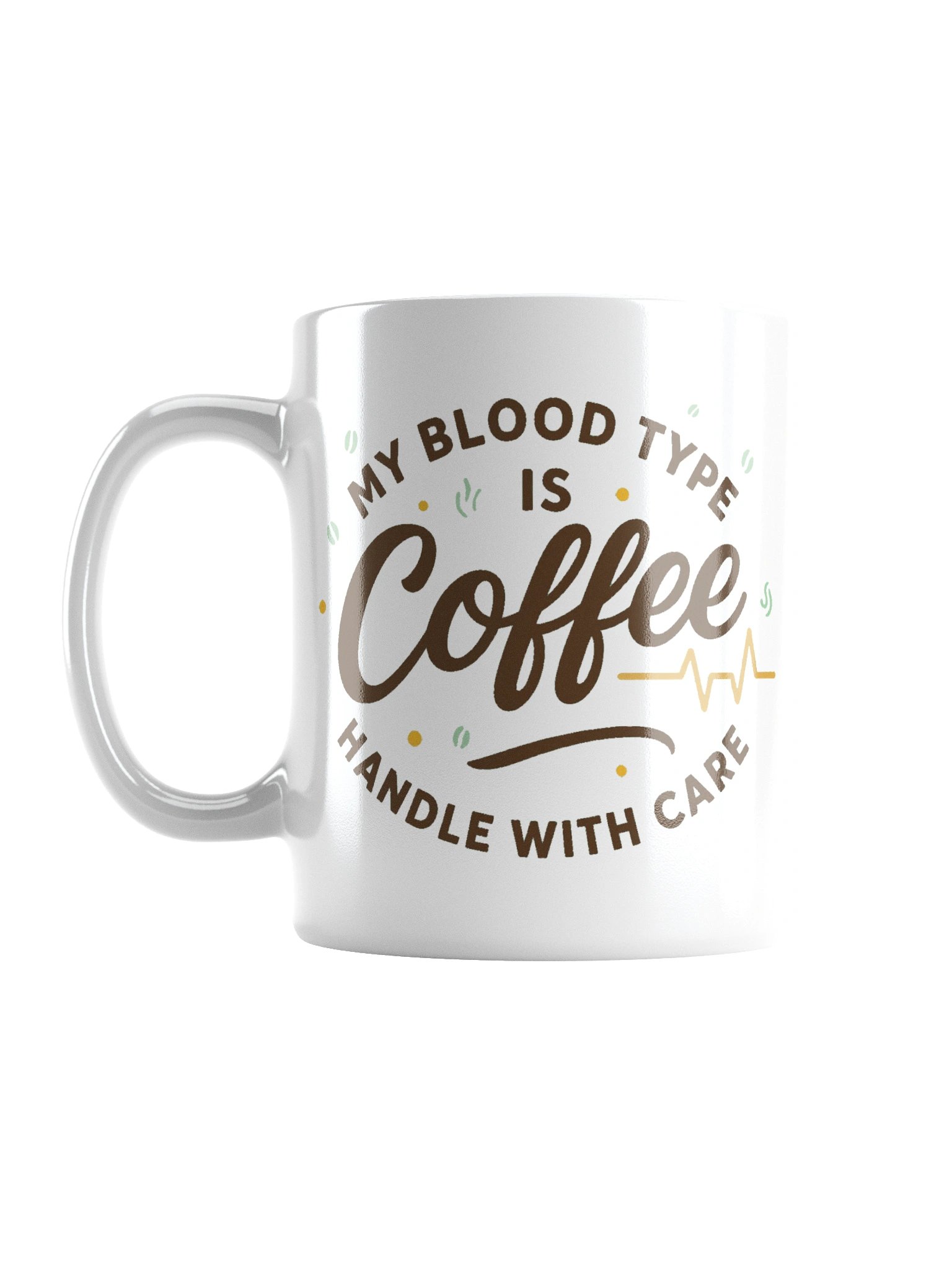 Caffeinotype™ Ceramic Mug product image (3)