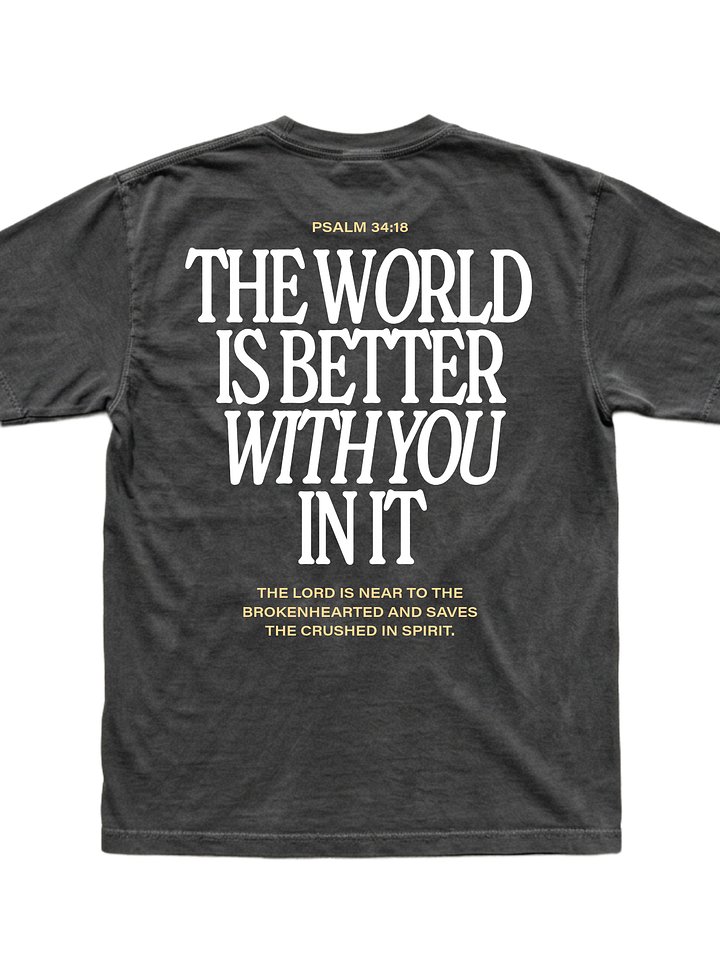 Psalm 34:18 Bible Verse Christian Shirt product image (1)