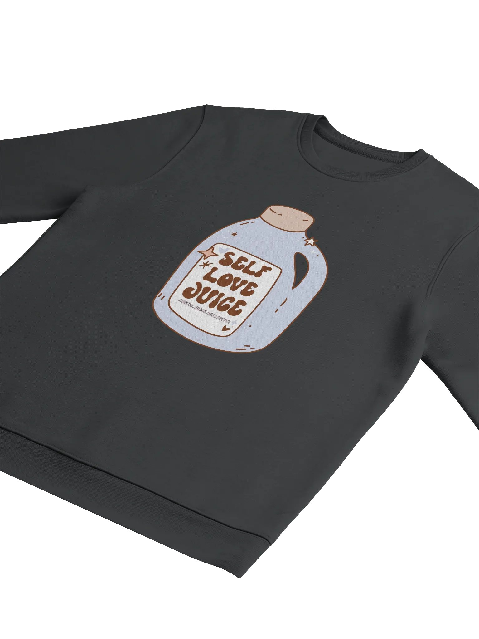 "Self Love Juice" Organic Cotton Sweatshirt – Stay Hydrated with Self-Love product image (3)