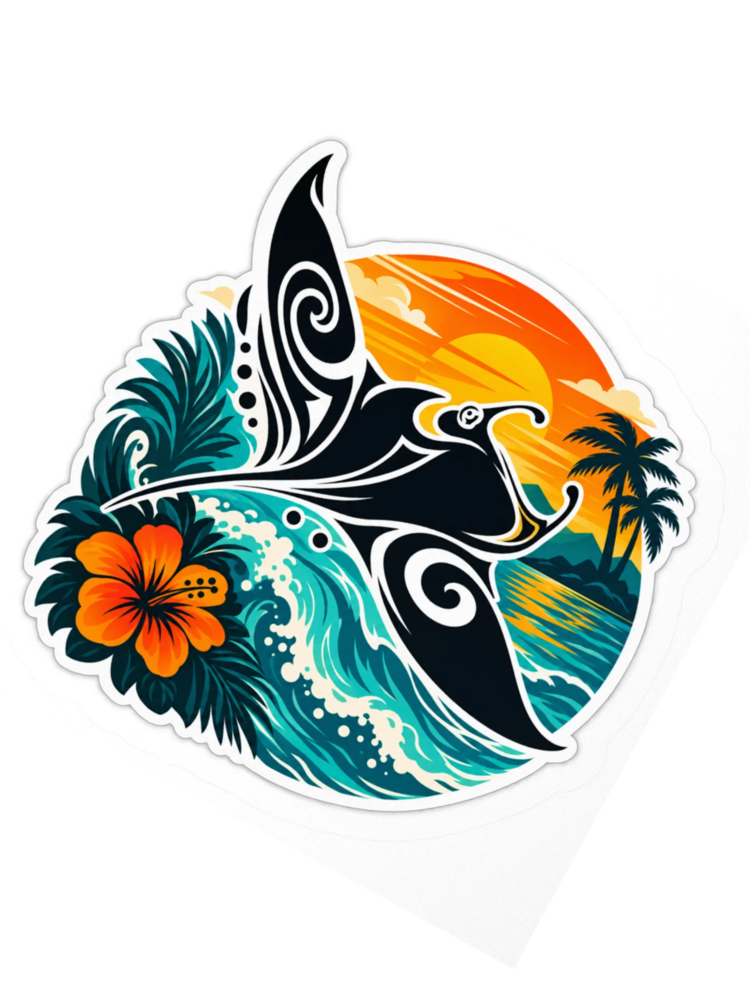 Manta Drifter Sticker product image (4)