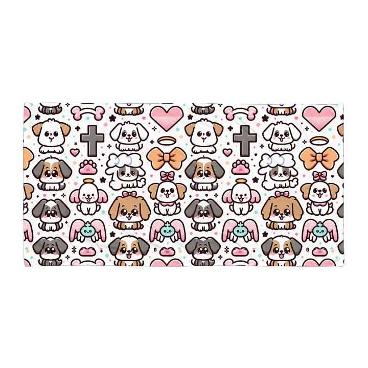 Puppies and Crosses Towel product image (1)