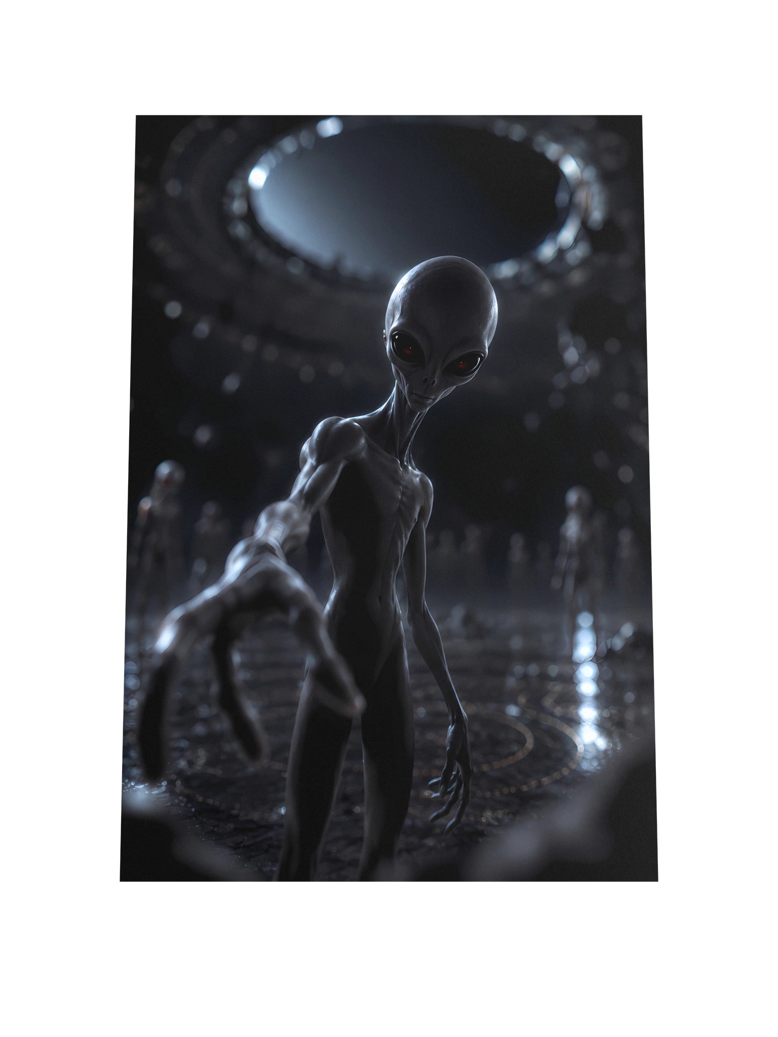 Alien Gray Reaching Out Version 3 product image (2)