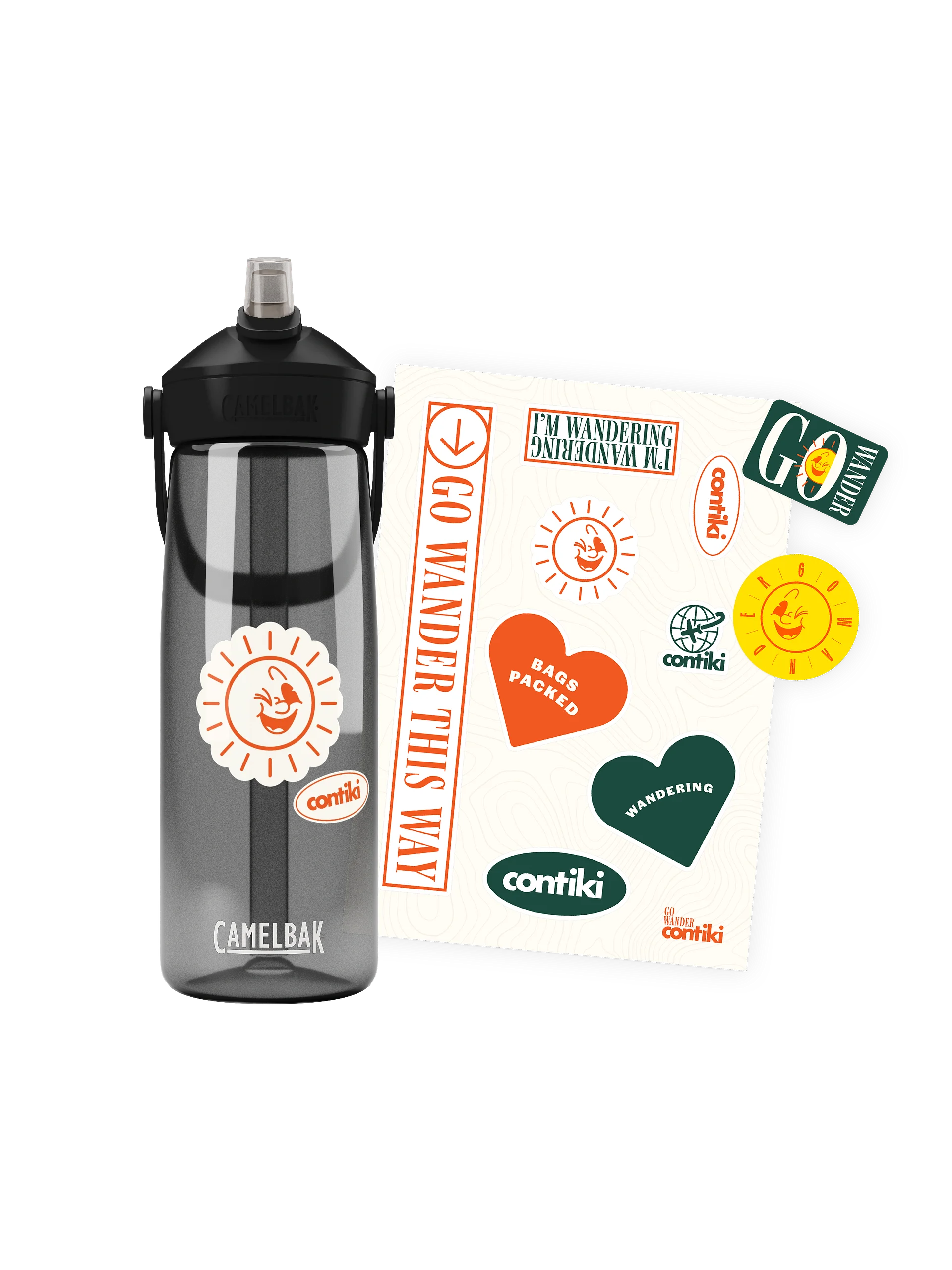 Water Bottle & Sticker Bundle product image (1)