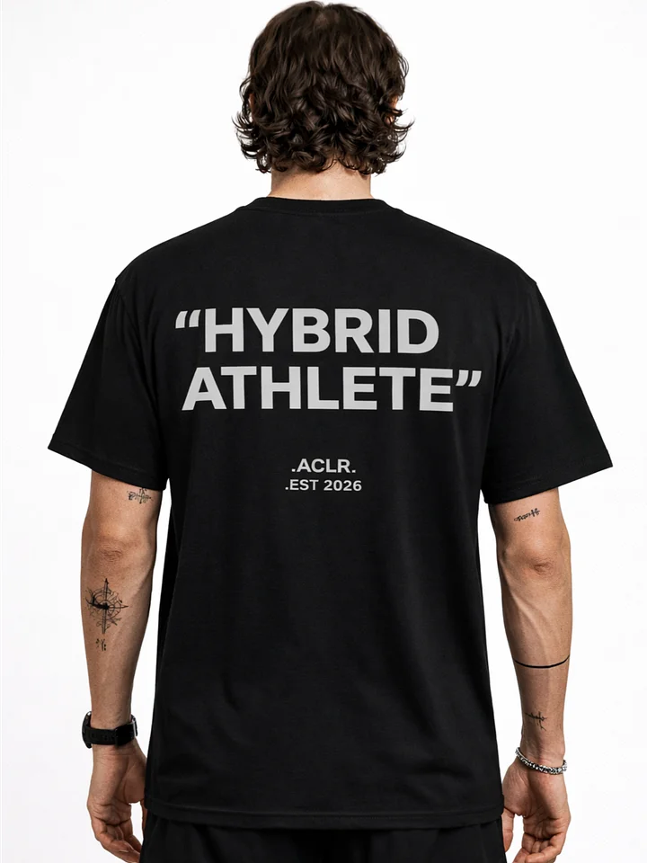 "HYBRID ATHLETE" tee product image (2)