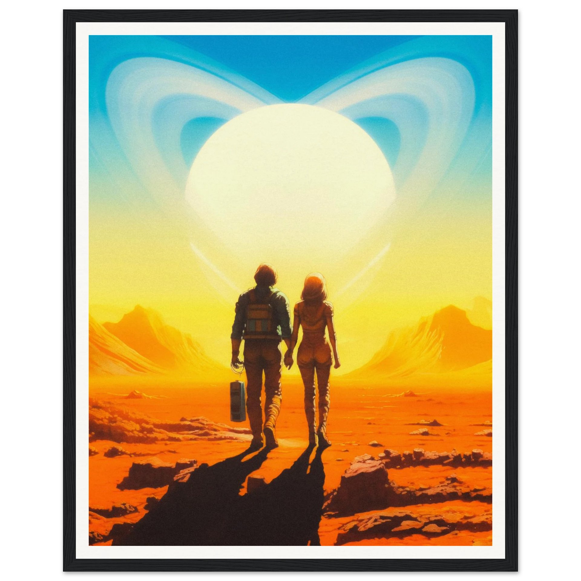 Saturn Love Wall Art product image (5)