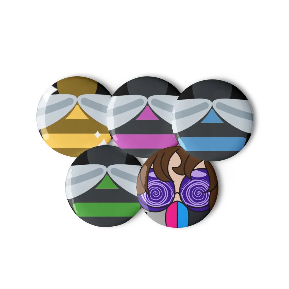 Angry Bees - Pin Set product image (11)