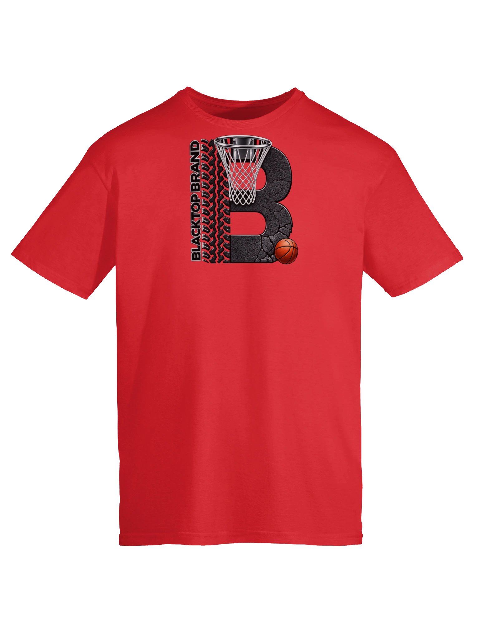 Blacktop Brand Basketball Logo Tee product image (5)