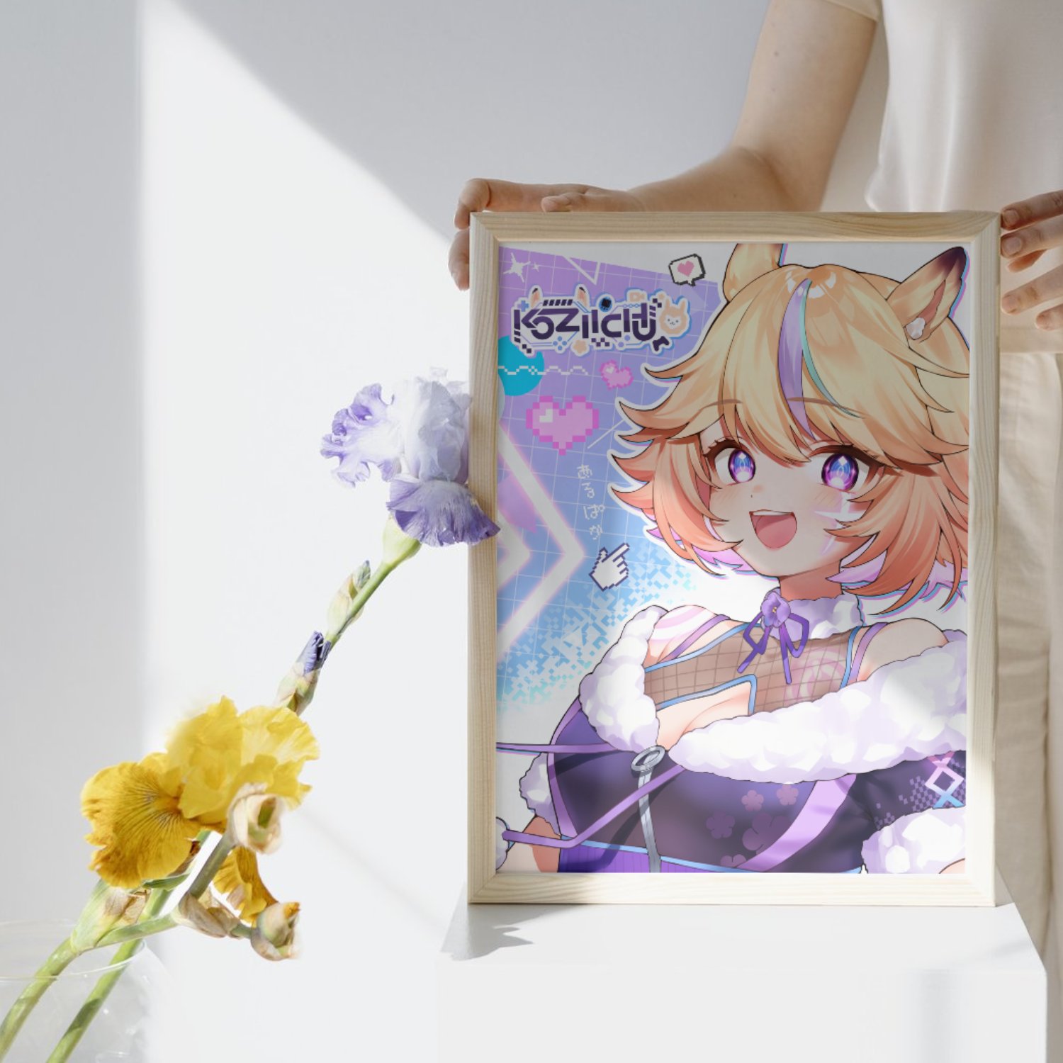 KoziiChu Alpaca VTuber Poster (12″ x 16″) product image (4)