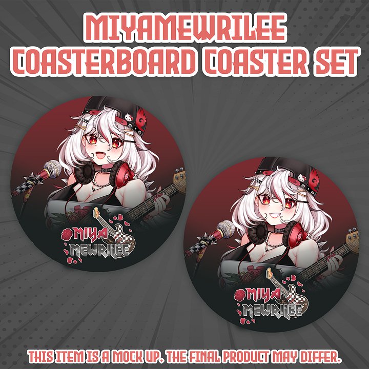 Miyamewrilee Coaster Set product image (1)