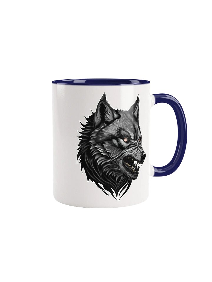Wild Torment Ceramic Mug - Color Inside - Wolf product image (1)