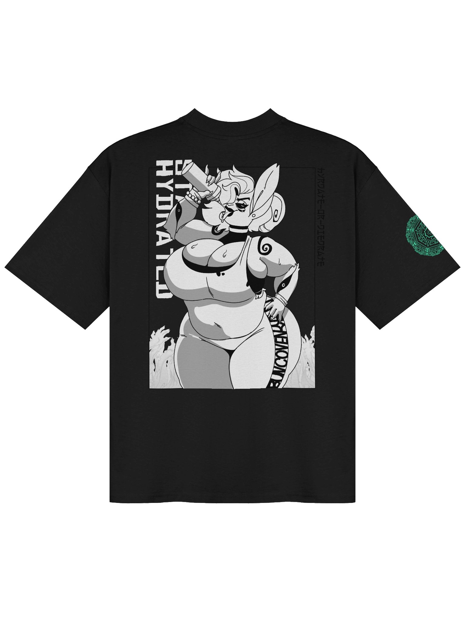 Hydrate Or Diedrate Oversized Tee product image (5)