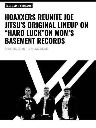 HEY! 👋 This is really cool! Check out a FULL ALBUM STREAM (3 days early!) of “Hard Luck” plus interview and album breakdown o...