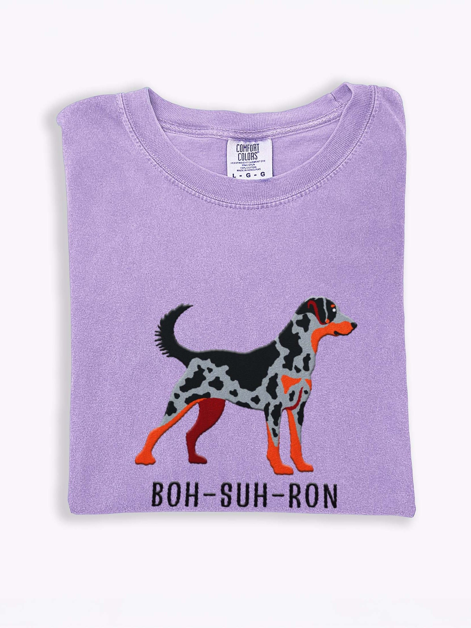 Boh-Suh-Ron T-Shirt(Embroidered) of a Beauceron(Harlequin) product image (1)