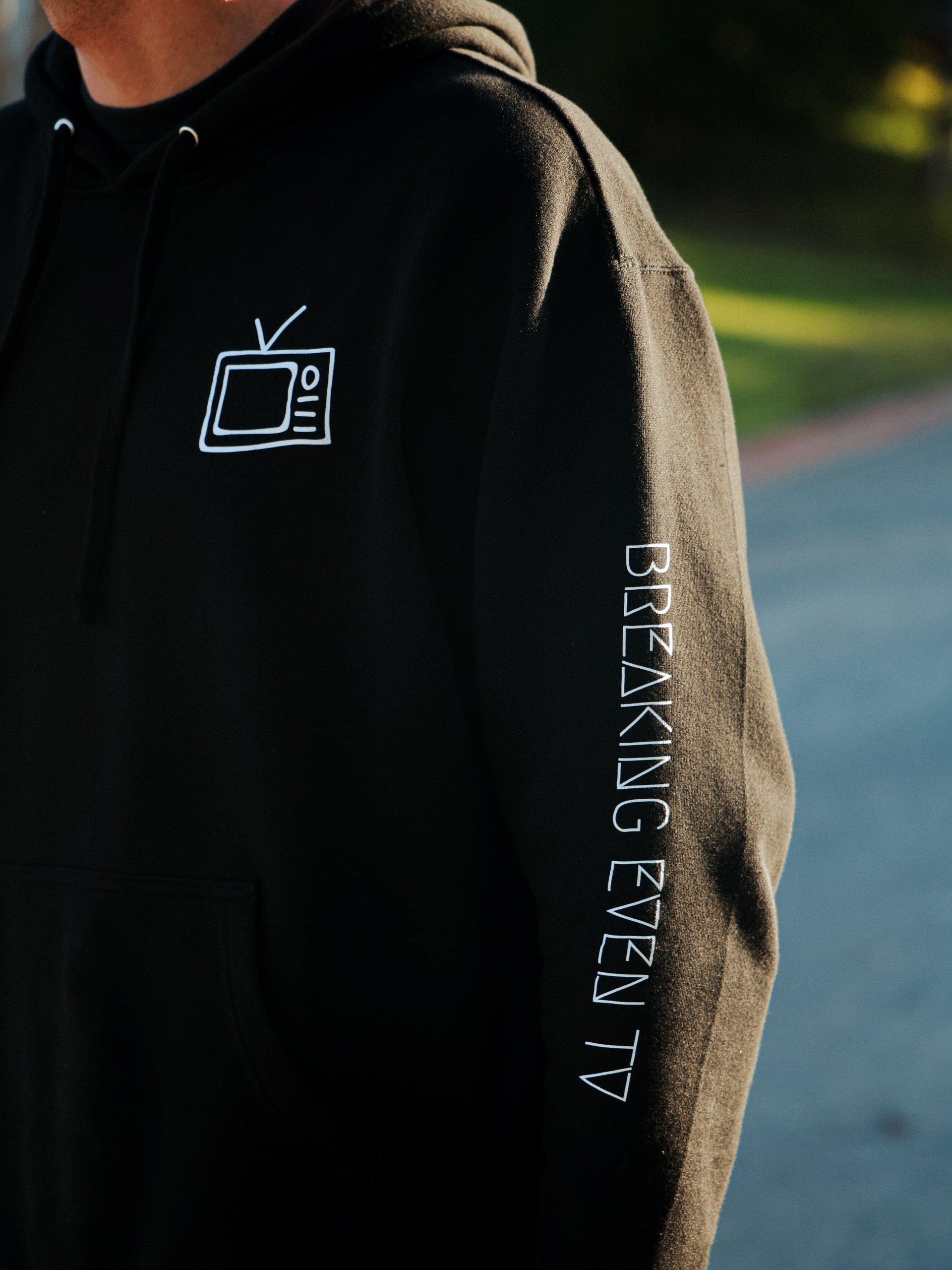 Breaking Even TV A-Frame Hoodie product image (4)