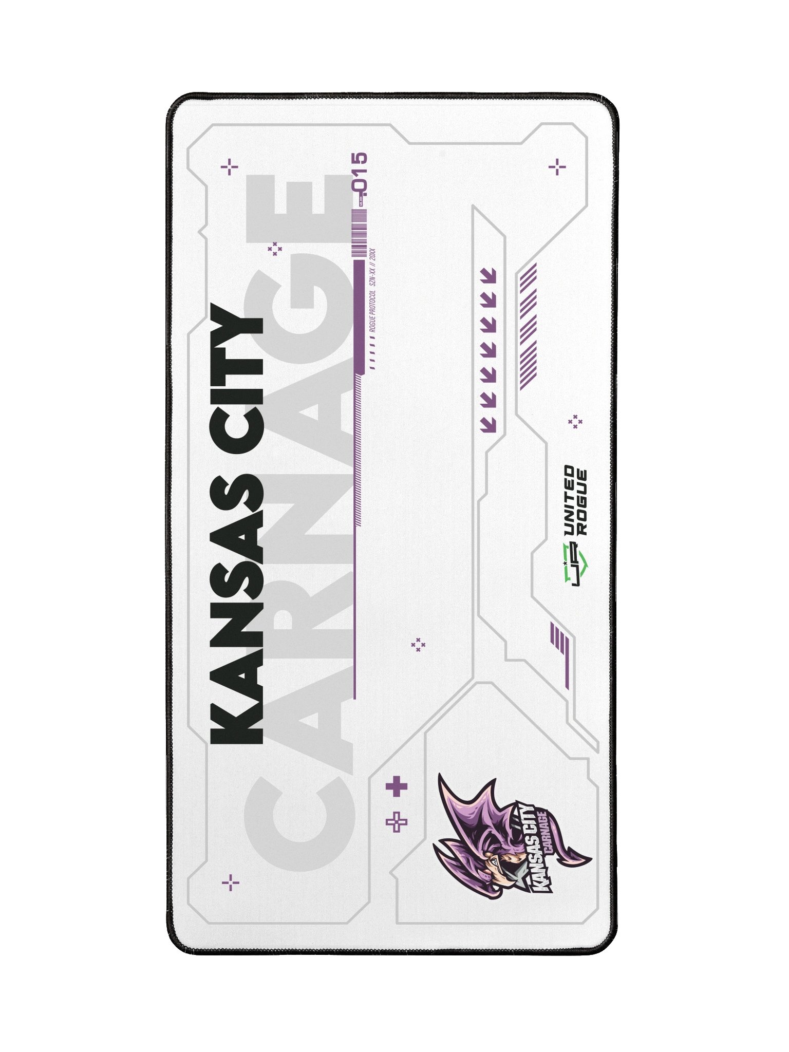 Kansas City Carnage White Desk Mat product image (2)