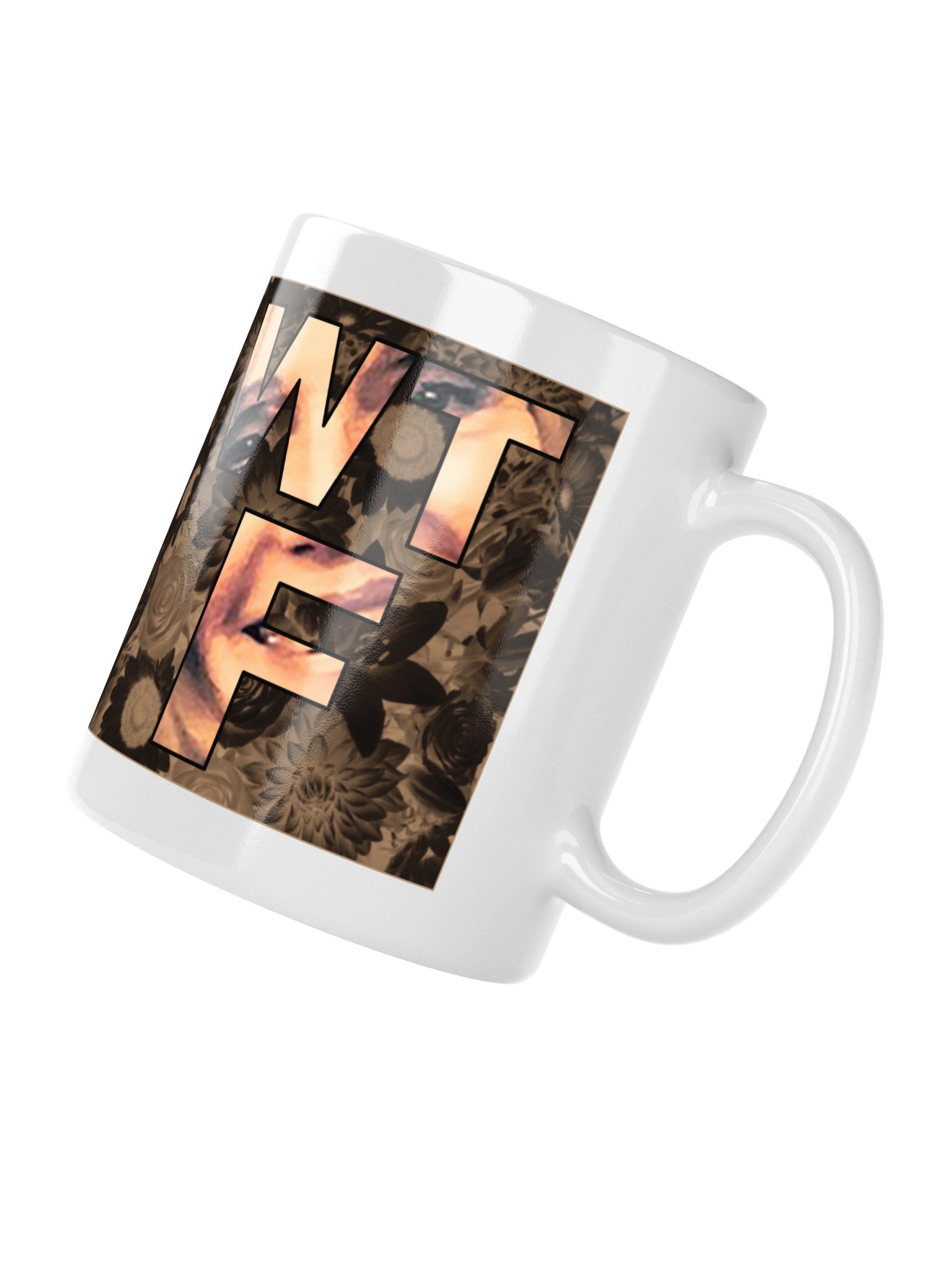 WTF Single Cover Art Mug (w/o artist name) product image (8)