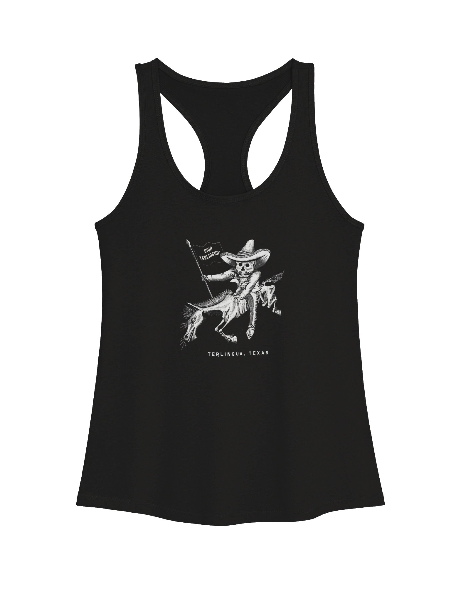 Viva Terlingua Zappatista Ladies Racerback Tank Top product image (1)