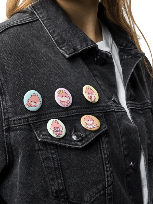 Mellymud Foxy Pin Button Set product image (5)