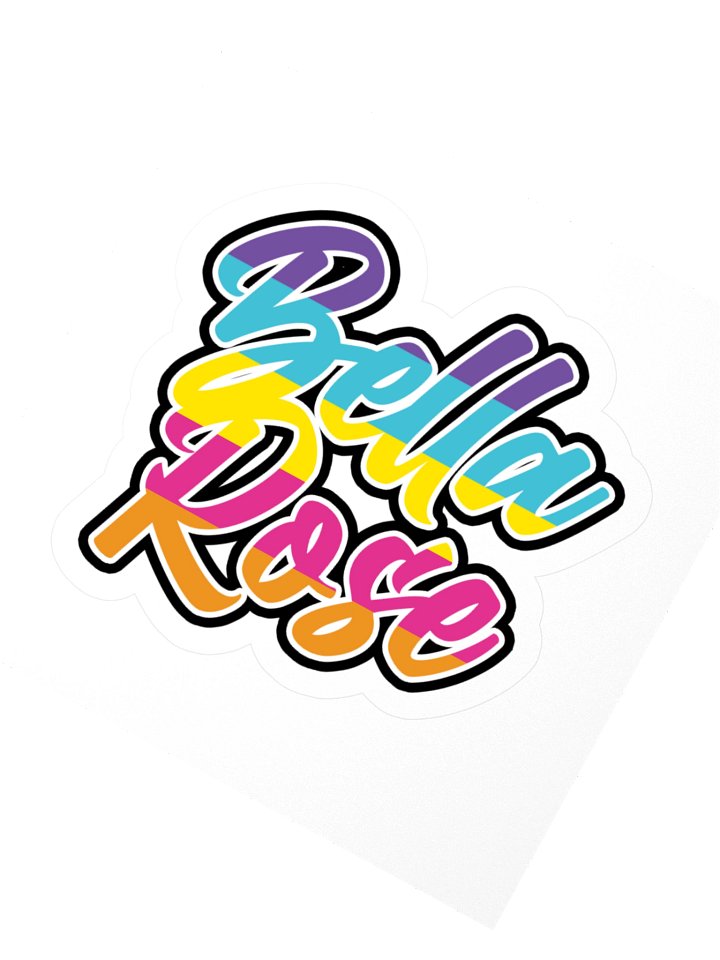 Bella Rose Non-Binary Pride Sticker product image (2)