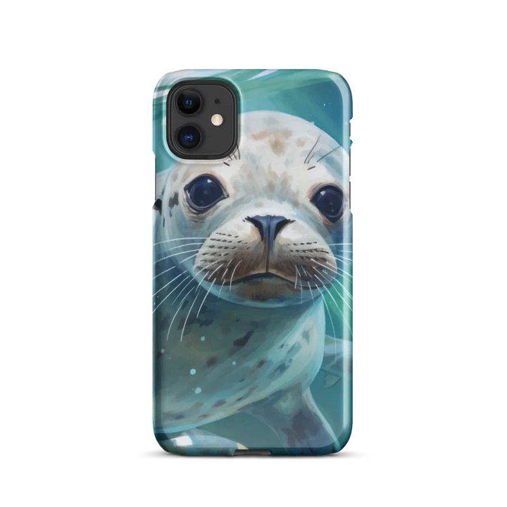 Whiskered Seal iPhone® Snap Case product image (1)
