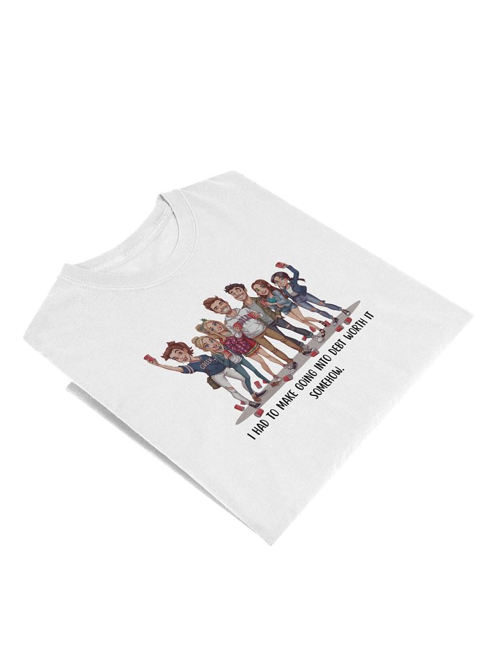 "I Had To Make Going Into Debt Worth It Somehow” Funny College Party Long Sleeve Tee | Student Loan Humor Long Sleeve Tee for Grads & College Kids product image (2)