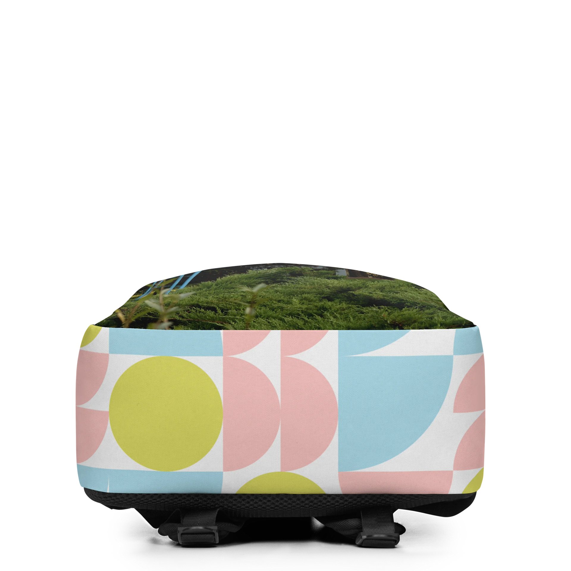 Design-backpack - Abandoned, nostalgic playground in the woods (Pastel Design) product image (6)