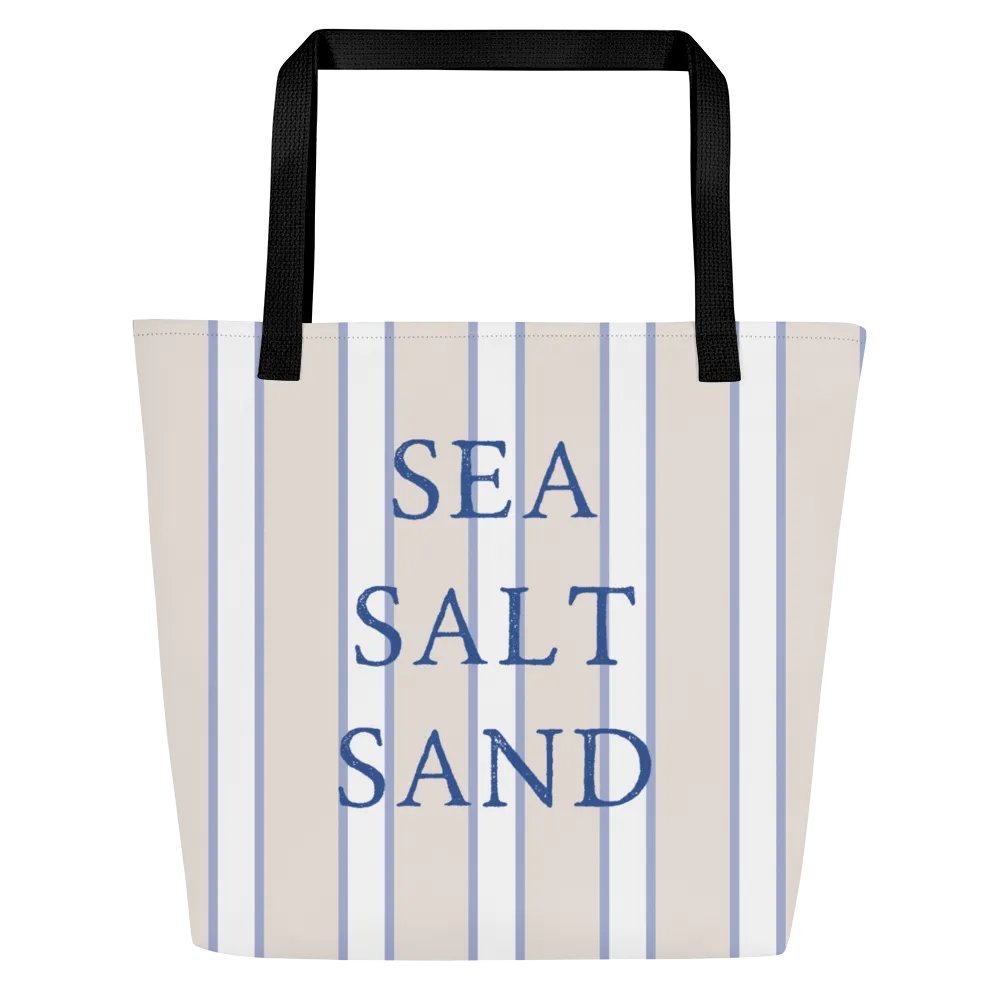 Sea Salt Sand Beach Bag Classic Stripes product image (3)