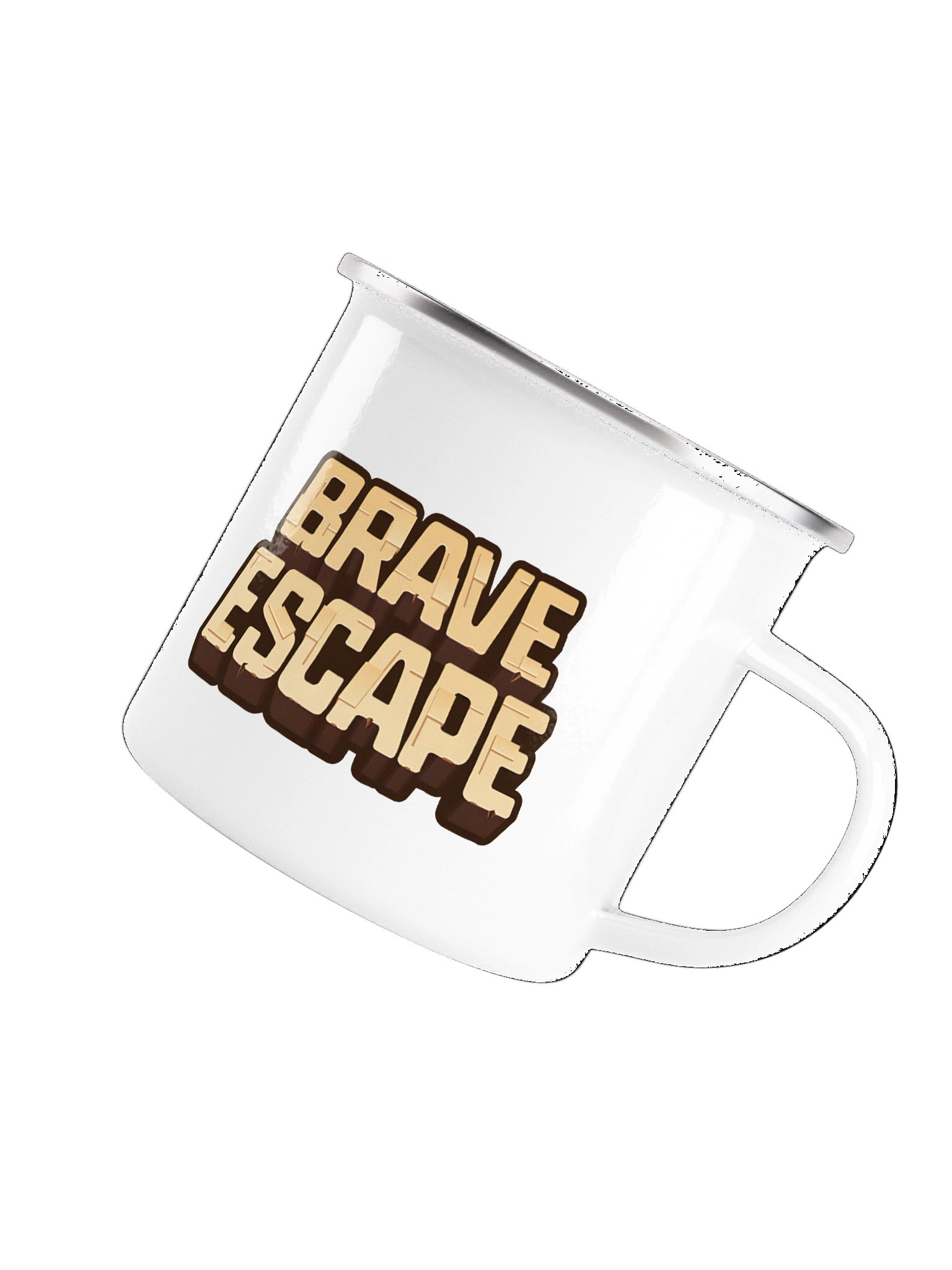 Brave Escape Pixel Art Enamel Mug product image (5)