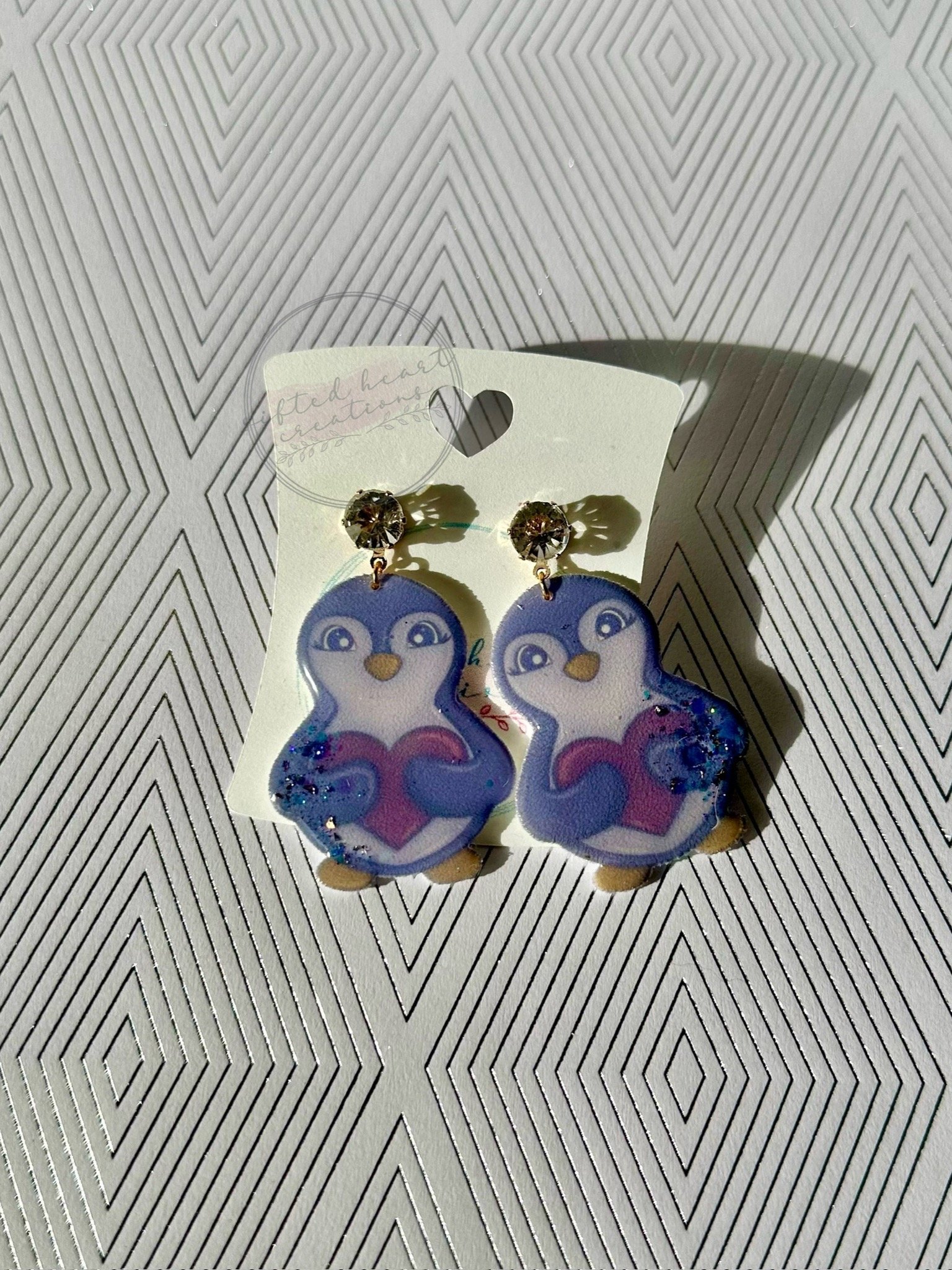 Penguin Pair Earrings product image (1)