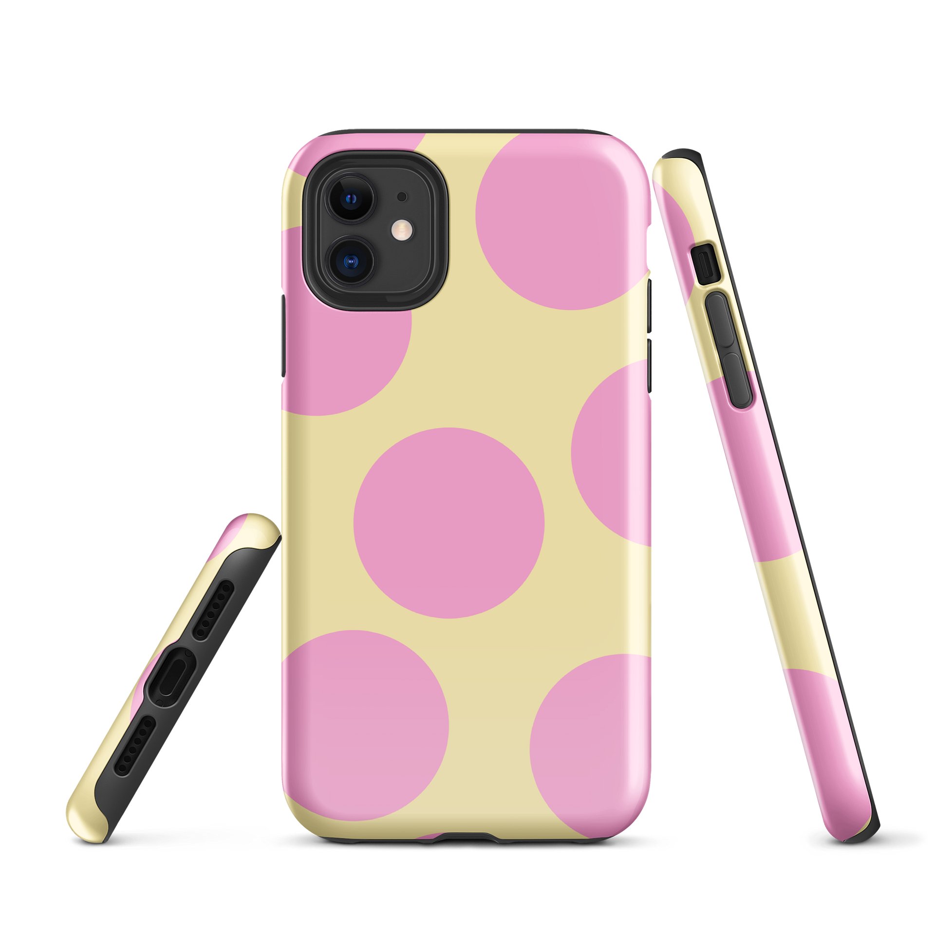 big polka i phone case product image (1)