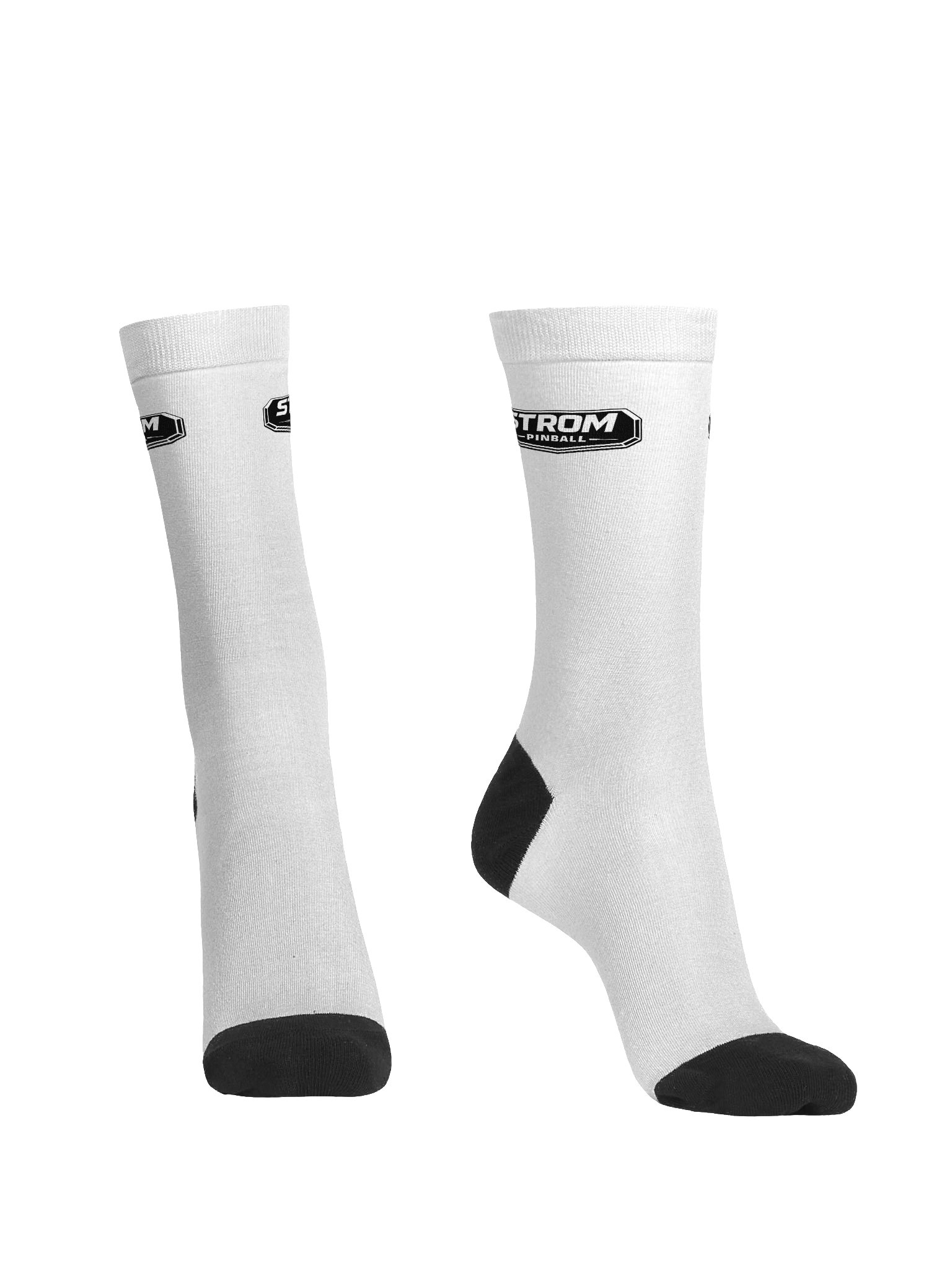 Strom Pinball Socks- Black Logo product image (2)